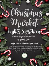 Christmas Lights Switch on and Market 2024